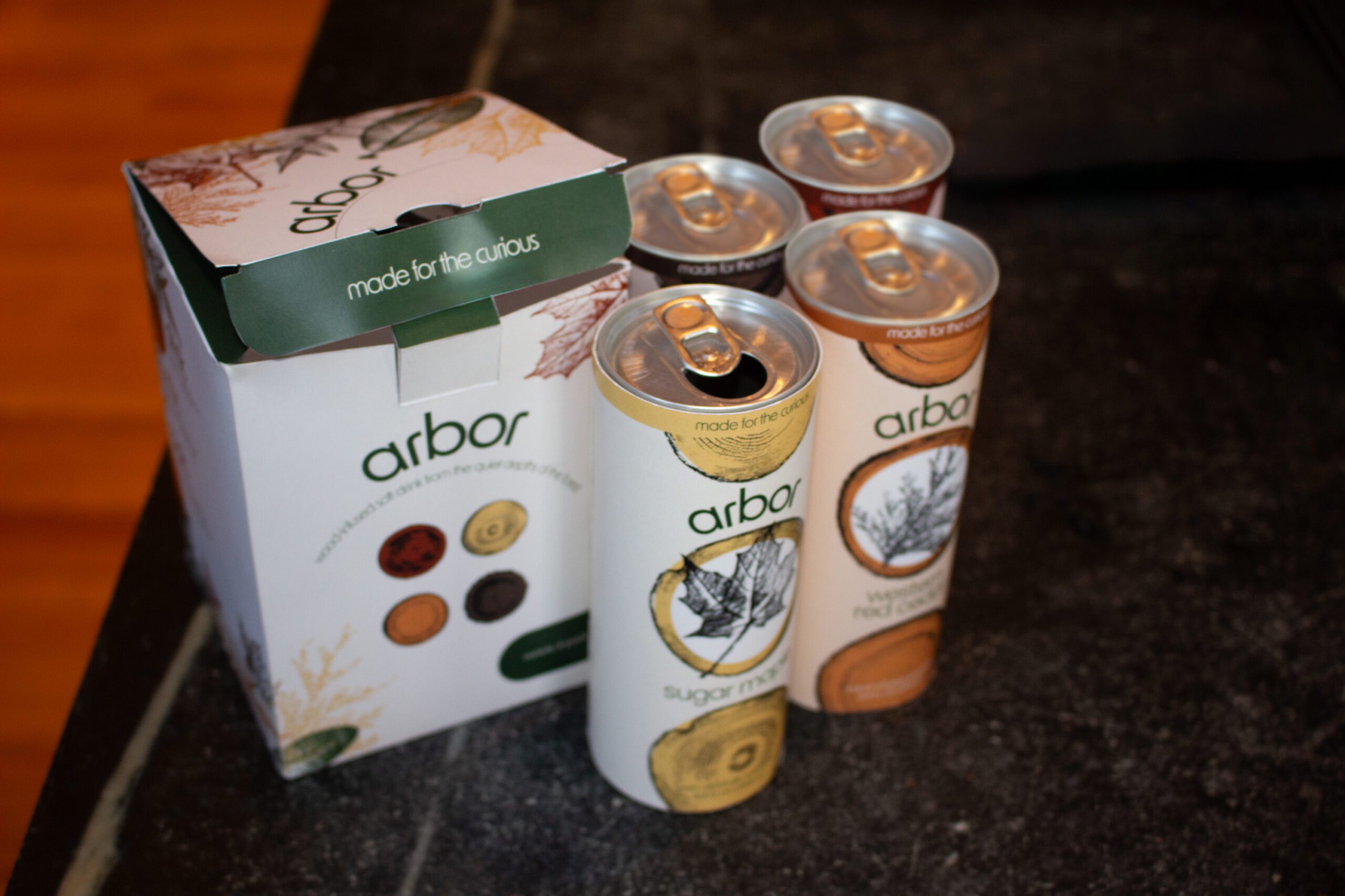 cans and box